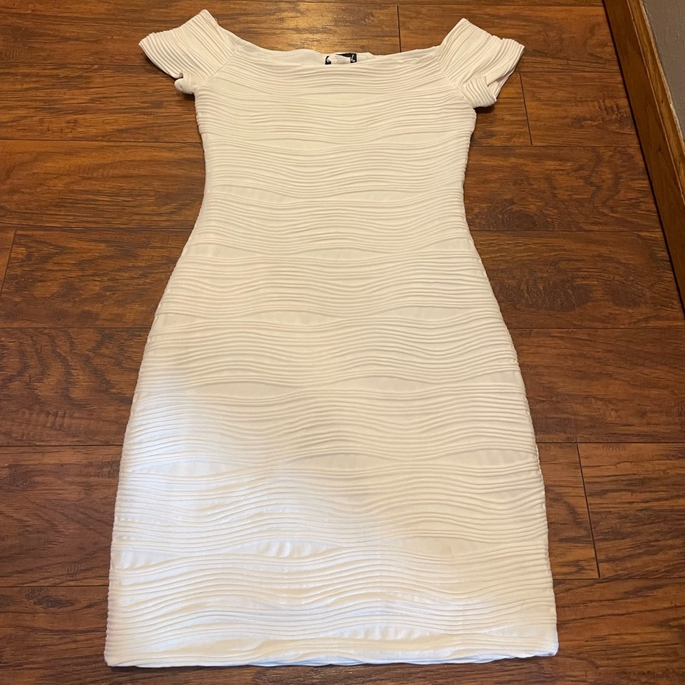 Wet Seal Bodycon White Mini Dress